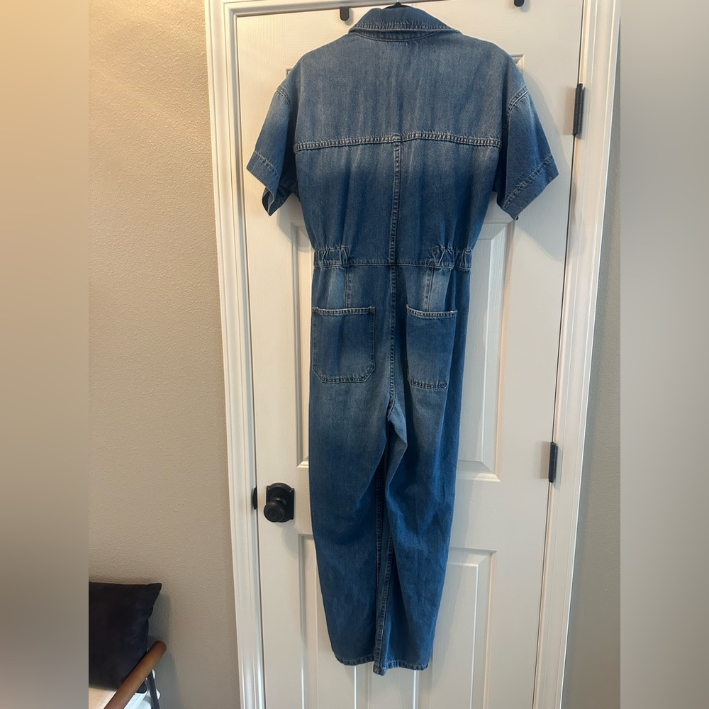 Free People Denim Blue Jumpsuit - Picture 12 of 13